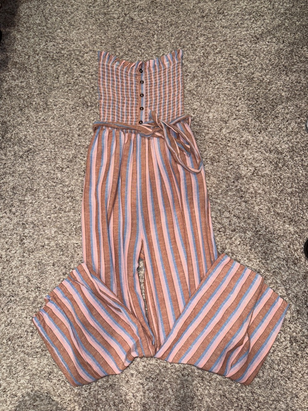 Billabong strapless jumpsuit
